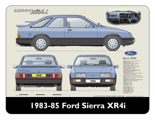 Ford Sierra XR4i 1983-85 Mouse Mat